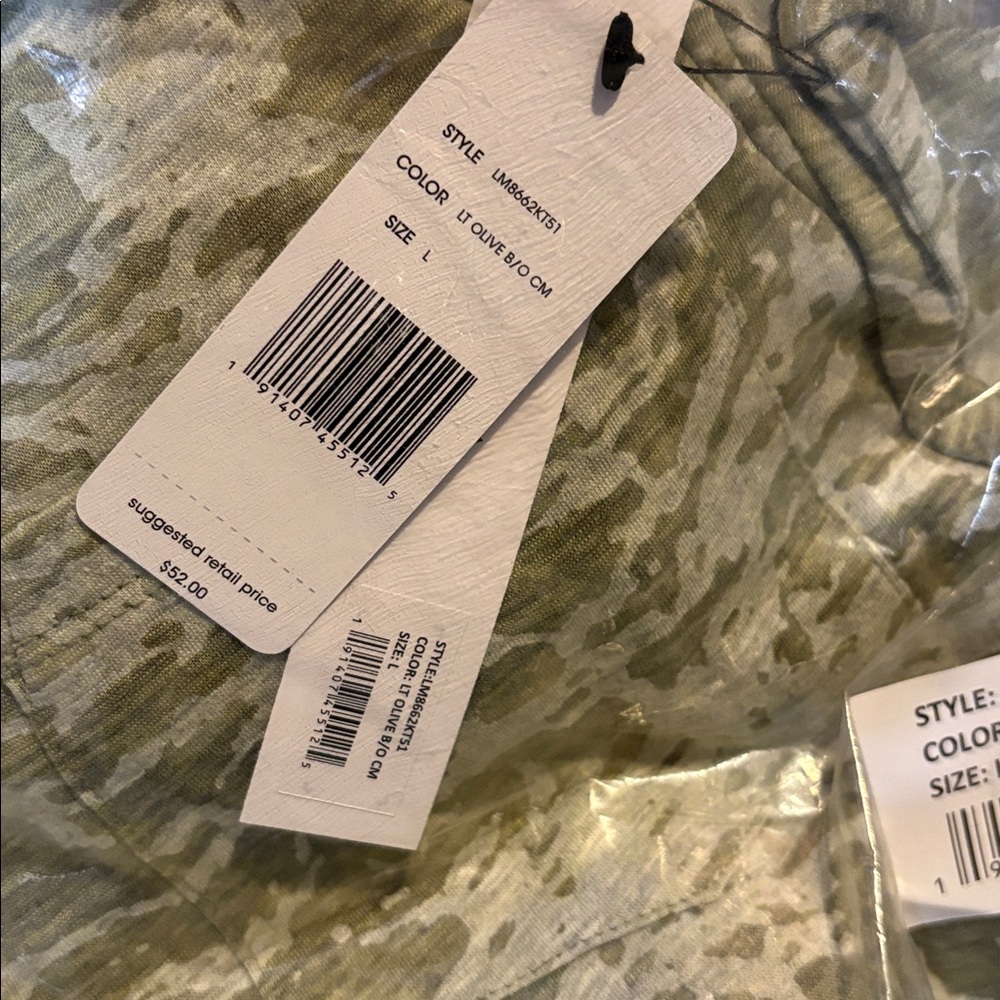 Liverpool Olive Burnout Tee - Picture 3 of 4